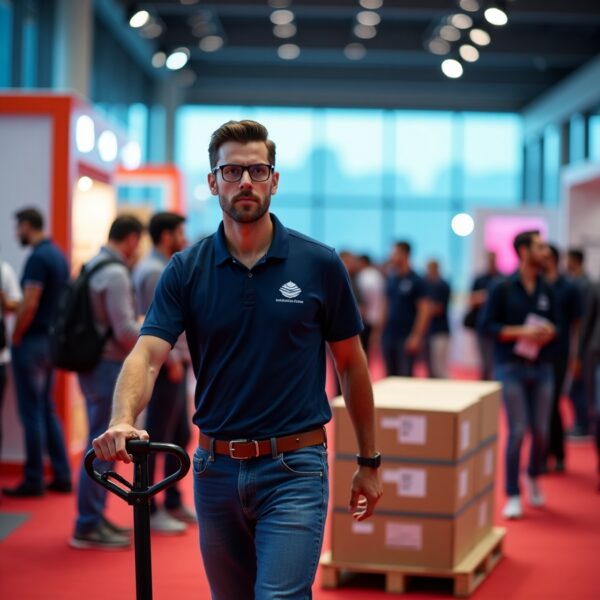 Flux_Dev_A_busy_courier_dressed_in_a_professional_polo_shirt_w_0